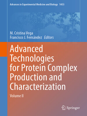 cover image of Advanced Technologies for Protein Complex Production and Characterization